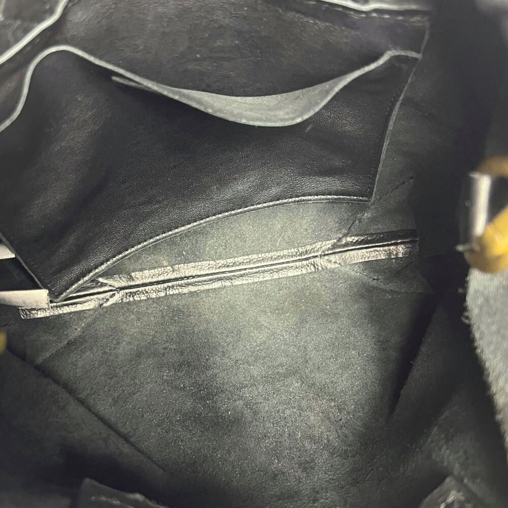 Madewell The Piazza Crossbody Bag Black Leather - Picture 9 of 10